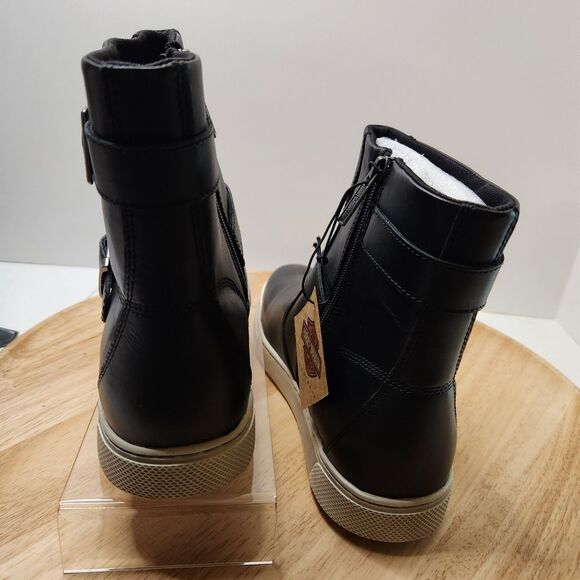 Harley-Davidson Bateman Engineer Boots – Women’s Size 9.5 | Black | Moto Style - Picture 5 of 9